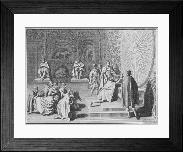 Framed Print : Incas Consecrating Their Offerings to the Sun by Bernard Picart Framed Print : Incas Consecrating Their Offerings to the Sun by Bernard Picart