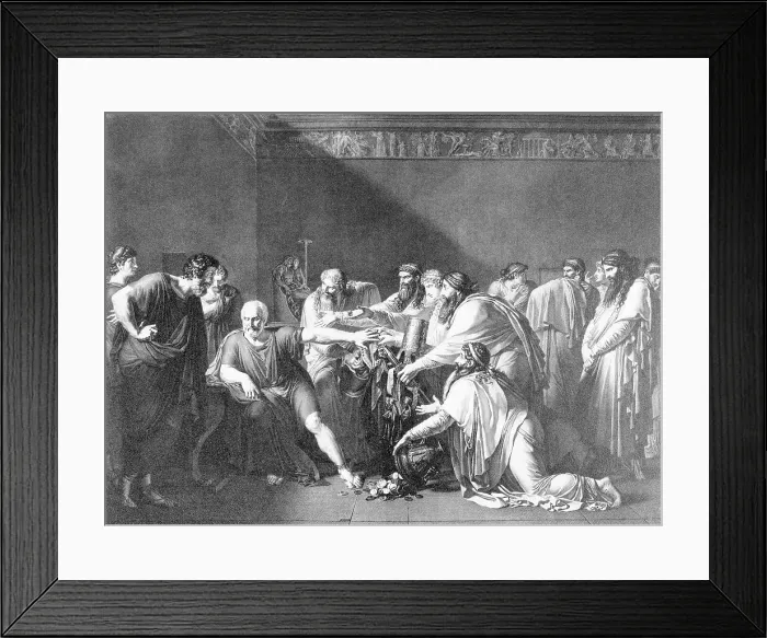 Framed Print : Hippocrates Resisting Offers from King of Persia Framed Print : Hippocrates Resisting Offers from King of Persia