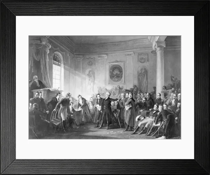 Framed Print : Andrew Jackson Appearing in Court Framed Print : Andrew Jackson Appearing in Court