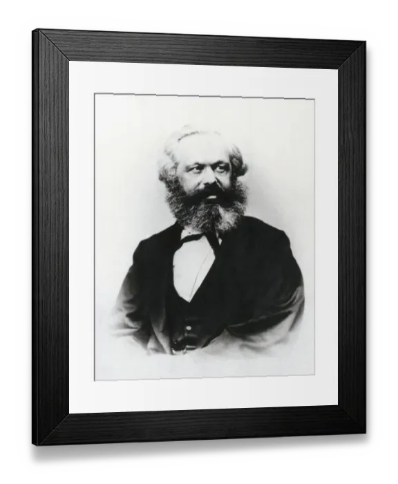 Framed Print : Karl Marx. One of the founders of Marxism, Karl Marx Framed Print : Karl Marx. One of the founders of Marxism, Karl Marx