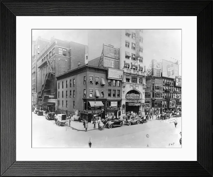 Framed Print : Times Square and 47th Street in 1914, Manhattan, New York, New York, USA Framed Print : Times Square and 47th Street in 1914, Manhattan, New York, New York, USA
