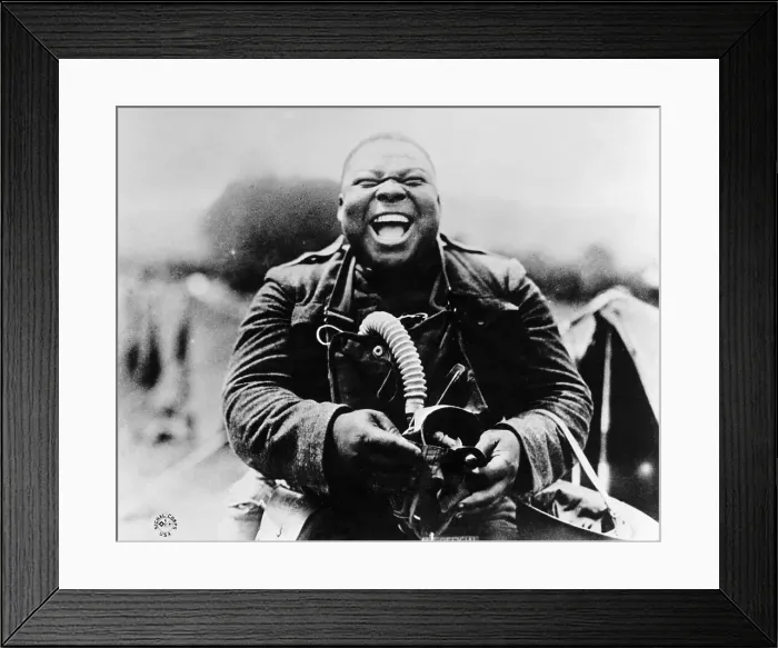 Framed Print : Soldier Laughing During Drill Framed Print : Soldier Laughing During Drill