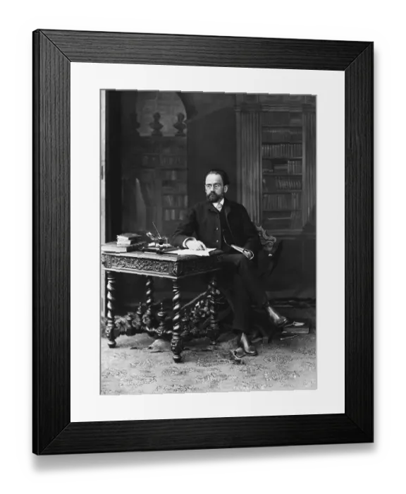 Framed Print : French Novelist Emile Zola Framed Print : French Novelist Emile Zola