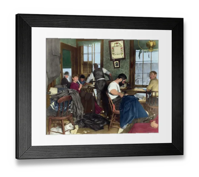 Framed Print : Interior of Pantmaker's Workshop Framed Print : Interior of Pantmaker's Workshop