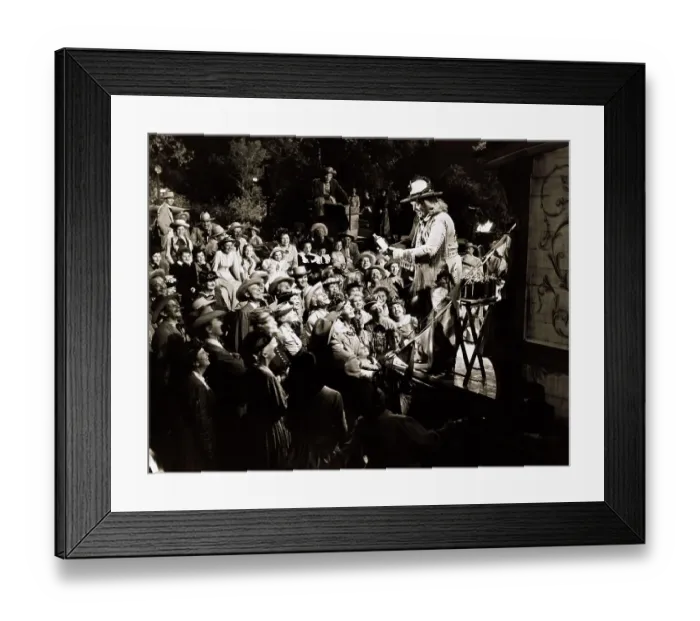 Framed Print : Medicine Man Selling Tonic Framed Print : Medicine Man Selling Tonic