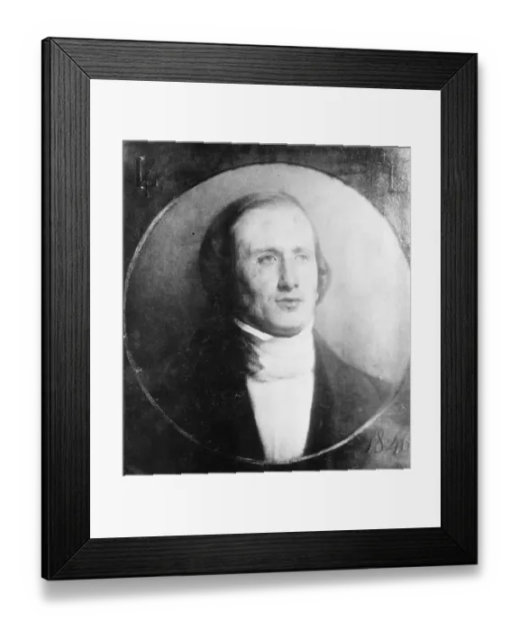 Framed Print : Portrait of Urbain Jean Joseph Leverrier Framed Print : Portrait of Urbain Jean Joseph Leverrier