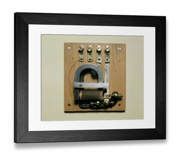 Framed Print : Marconi's Telegraph Relay Framed Print : Marconi's Telegraph Relay