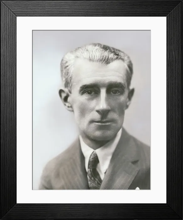 Framed Print : Portrait of Maurice Ravel Framed Print : Portrait of Maurice Ravel