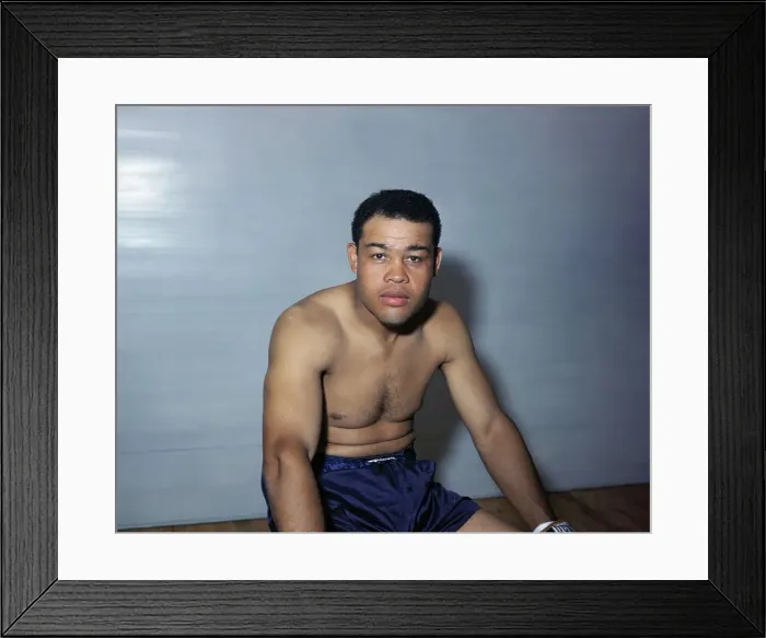 Framed Print : Portrait of Joe Louis Framed Print : Portrait of Joe Louis