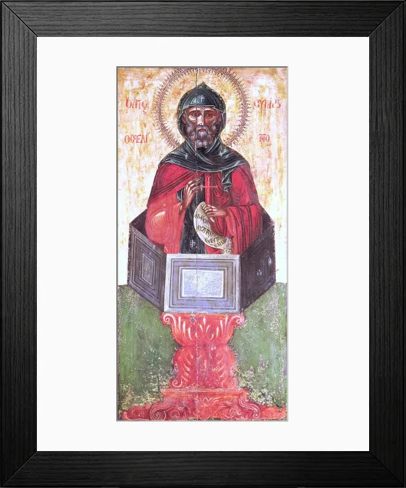 Framed Print : Saint Simeon Stylite Framed Print : Saint Simeon Stylite