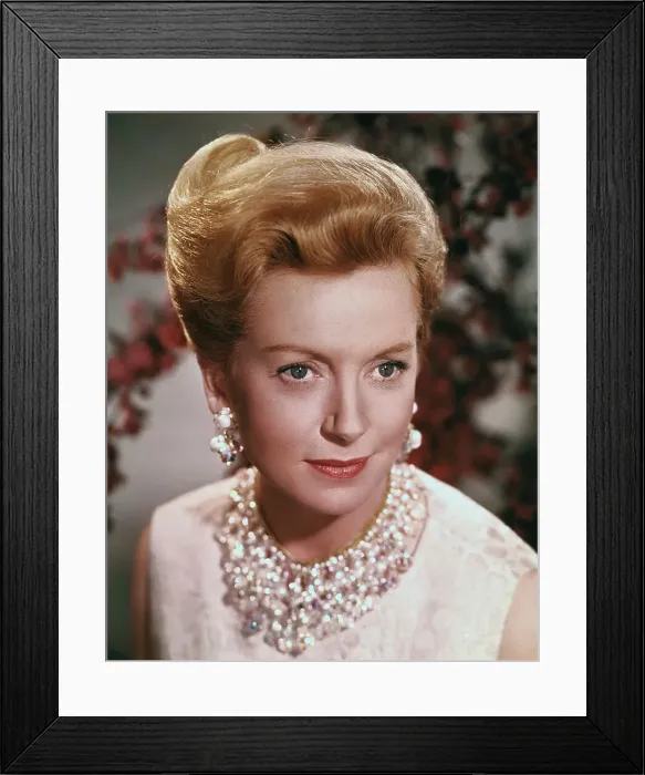 Framed Print : Portrait of Deborah Kerr Framed Print : Portrait of Deborah Kerr