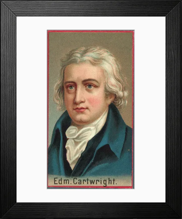 Framed Print : Inventor Edmund Cartwright Framed Print : Inventor Edmund Cartwright