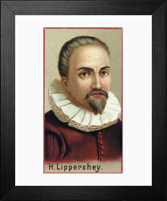 Framed Print : Portrait of Hans Lippershey