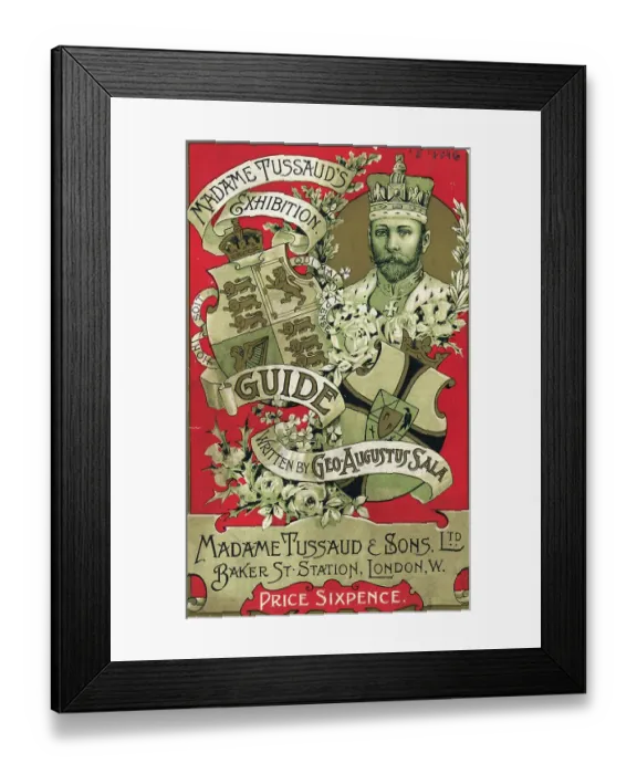 Framed Print : Cover to Museum Guide Book Framed Print : Cover to Museum Guide Book