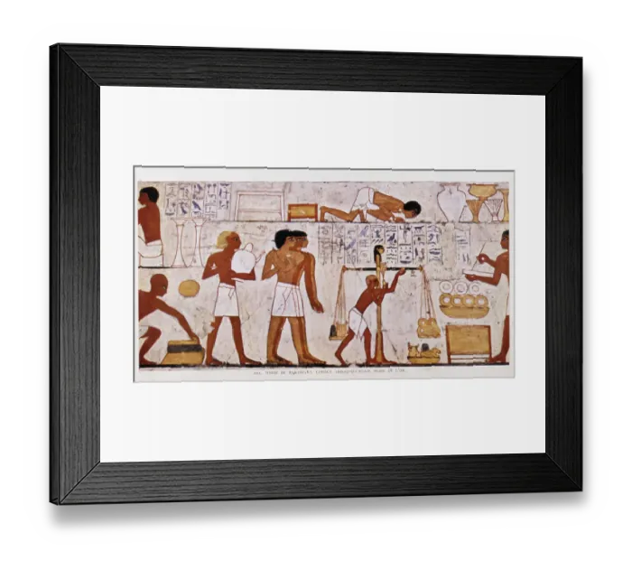 Framed Print : Tomb of Rekhmara Cheikh Abd-El-Qournah