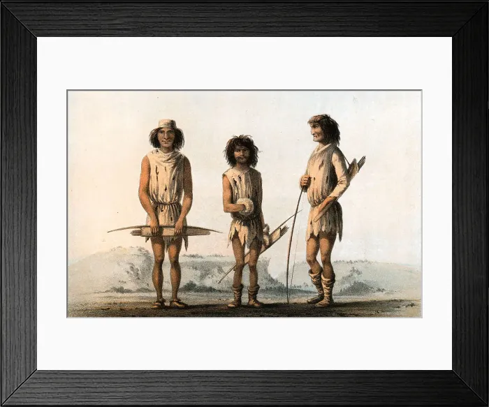 Framed Print : Hualapai by Heinrich Balduin Mollhausen Framed Print : Hualapai by Heinrich Balduin Mollhausen