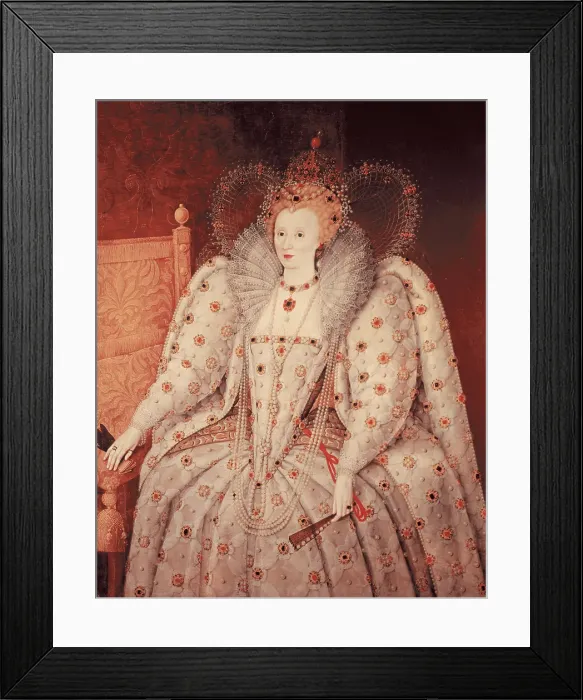 Framed Print : Portrait of Queen Elizabeth I