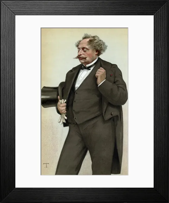 Framed Print : French Fiction by Theobald Chartran Framed Print : French Fiction by Theobald Chartran