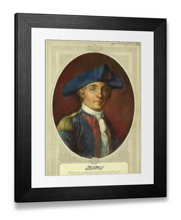 Framed Print : John Paul Jones in Military Uniform Framed Print : John Paul Jones in Military Uniform