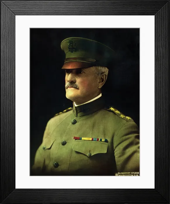 Framed Print : Portrait of John Joseph Pershing Framed Print : Portrait of John Joseph Pershing