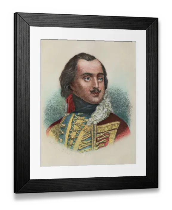 Framed Print : Casimir Pulaski Framed Print : Casimir Pulaski
