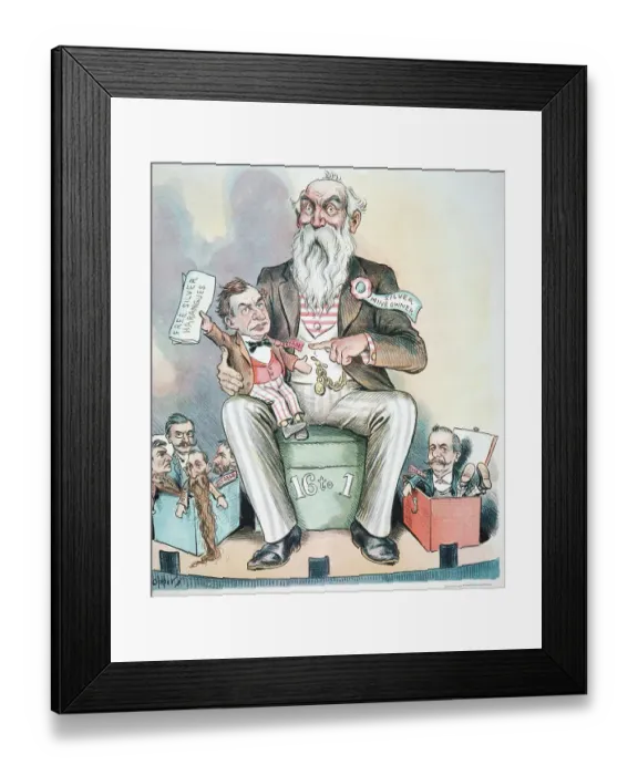 Framed Print : Ventriloquist Holding a Dummy Framed Print : Ventriloquist Holding a Dummy