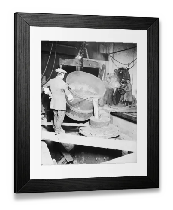 Framed Print : Bell Manufacturing Framed Print : Bell Manufacturing