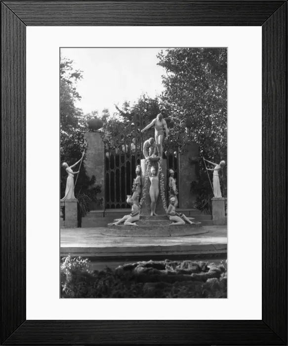 Framed Print : Women posing in costumes Framed Print : Women posing in costumes