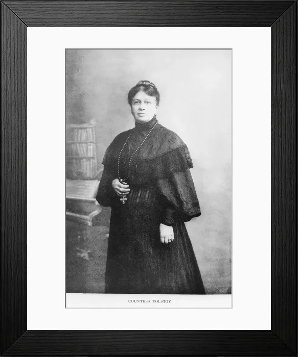 Framed Print : Countess Sophia Tolstoy