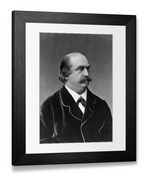 Framed Print : Portrait Of Music Critic Edward Hanslick Framed Print : Portrait Of Music Critic Edward Hanslick
