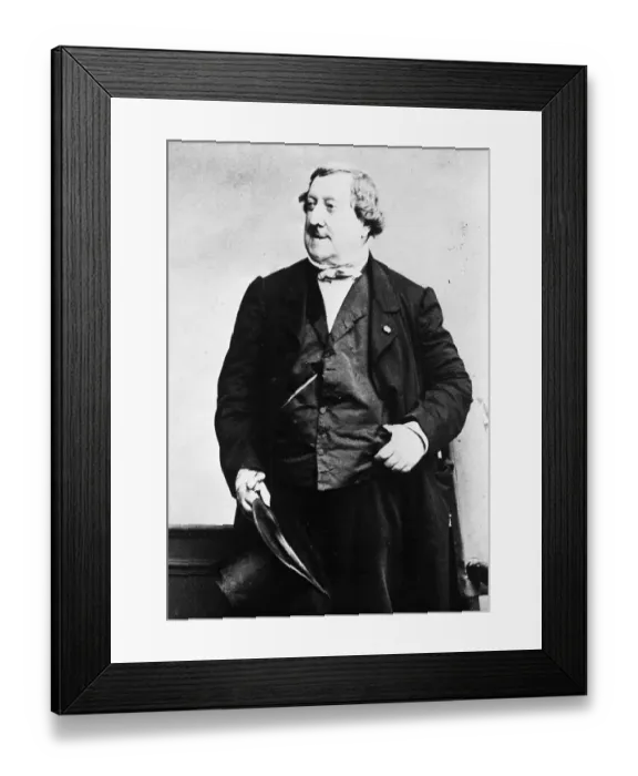 Framed Print : G.A.Rossini Operatic Composer Framed Print : G.A.Rossini Operatic Composer