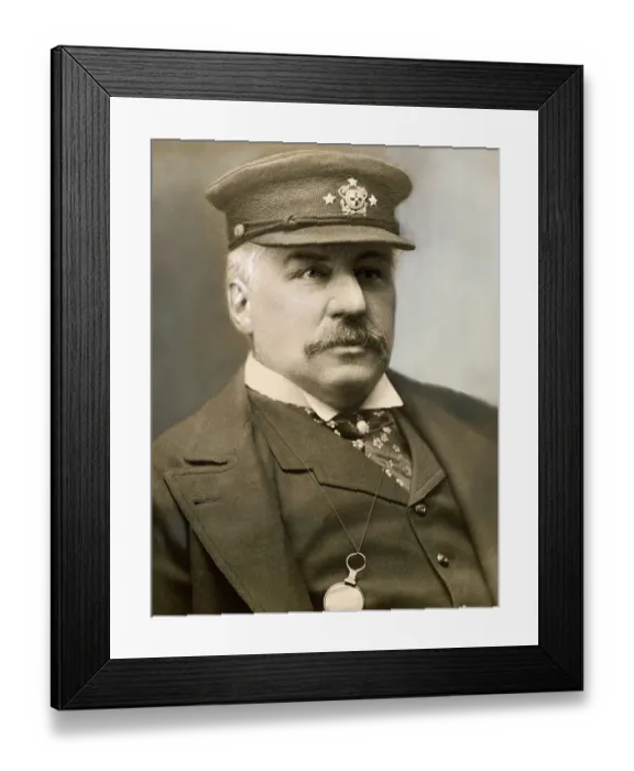 Framed Print : Head And Shoulders Photo Of J P Morgan Framed Print : Head And Shoulders Photo Of J P Morgan