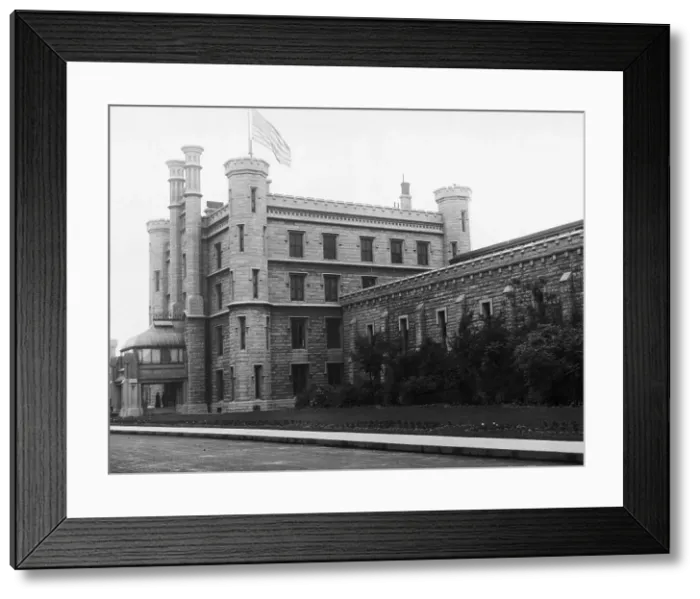 Framed Print : Illinois State Prison Exterior Framed Print : Illinois State Prison Exterior