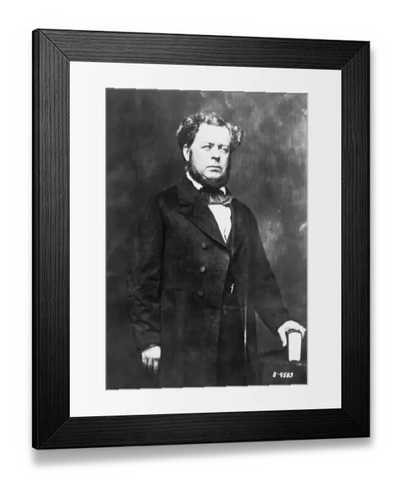 Framed Print : Waist Up Photo Of Stephen J. Mallory Framed Print : Waist Up Photo Of Stephen J. Mallory