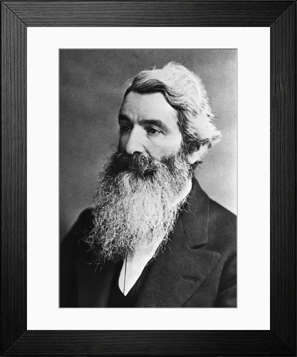 Framed Print : American Naturalist John Muir Framed Print : American Naturalist John Muir