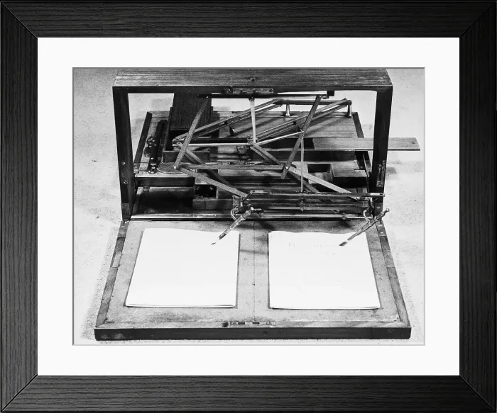 Framed Print : Photo Of Pantograph Framed Print : Photo Of Pantograph