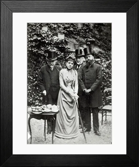 Framed Print : Edgar Degas, Strauss, Cave And Gauderax Framed Print : Edgar Degas, Strauss, Cave And Gauderax