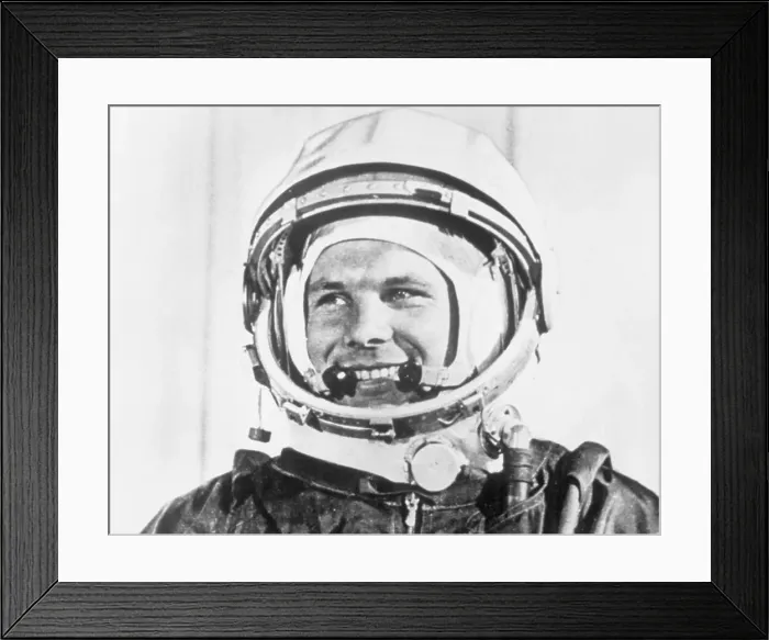 Framed Print : Yuri Gagarin Framed Print : Yuri Gagarin