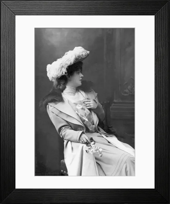 Framed Print : The Original Gibson Girl Framed Print : The Original Gibson Girl