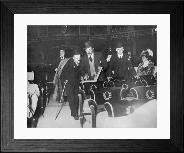 Framed Print : Giacomo Puchini Checking Score For The Girl of the Golden West Framed Print : Giacomo Puchini Checking Score For The Girl of the Golden West