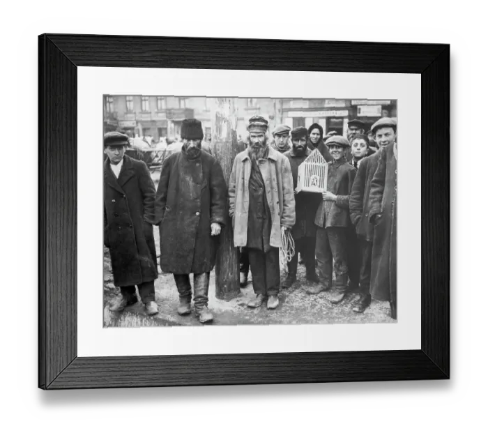 Framed Print : Types Of Jewish Merchants In Poland Framed Print : Types Of Jewish Merchants In Poland