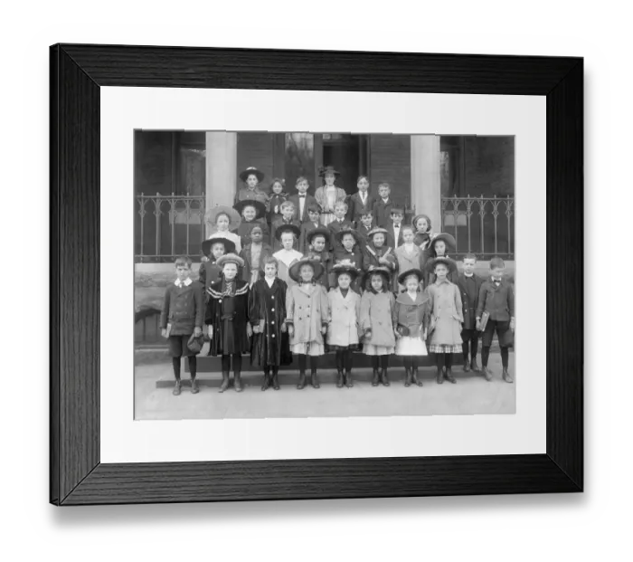 Framed Print : Typical Classroom Picture