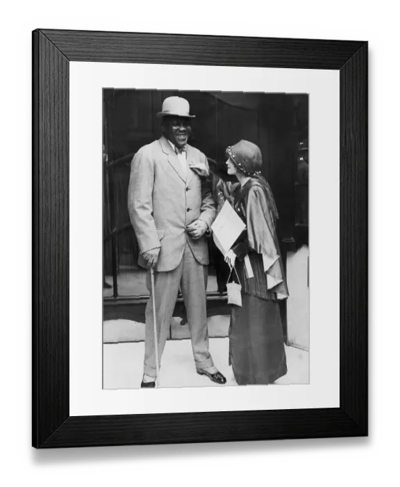 Framed Print : American Heavyweight Jack Johnson Framed Print : American Heavyweight Jack Johnson