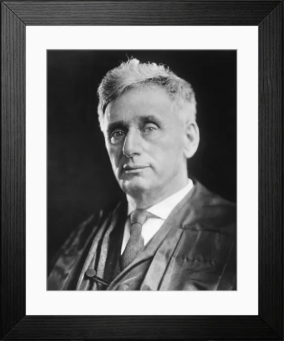 Framed Print : Photo Of American Jurist Louis Brandeis Framed Print : Photo Of American Jurist Louis Brandeis