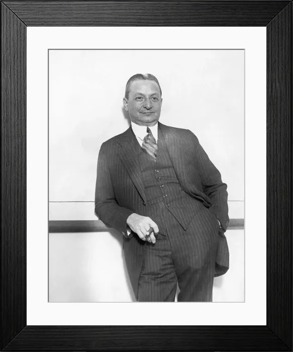 Framed Print : Theatrical Producer Florenz Ziegfeld Framed Print : Theatrical Producer Florenz Ziegfeld