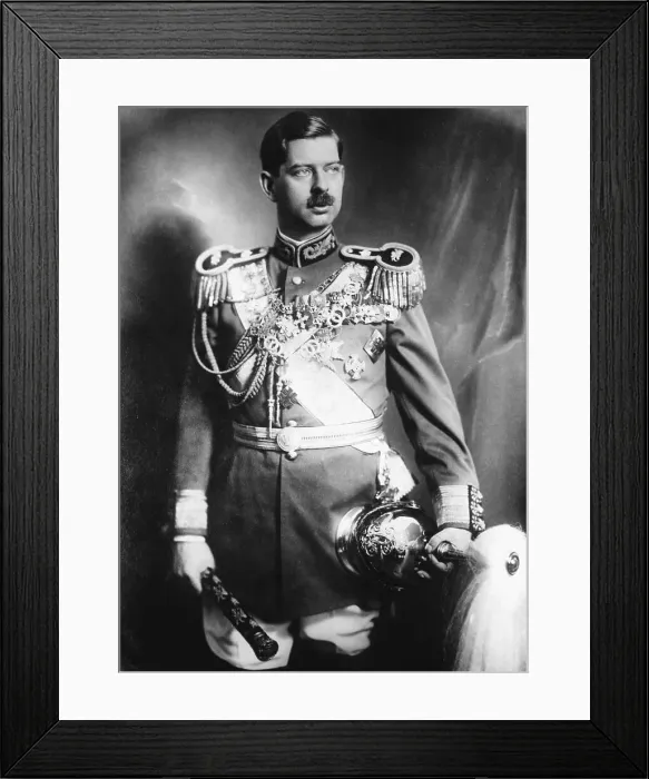Framed Print : Carol Ii, King Of Romania; Waist Up Framed Print : Carol Ii, King Of Romania; Waist Up