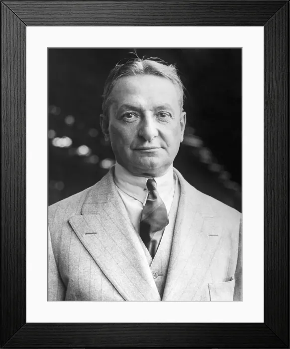 Framed Print : Portrait Of Producer Florenz Ziegfeld