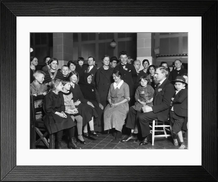 Framed Print : Immigrants At Ellis Island Framed Print : Immigrants At Ellis Island