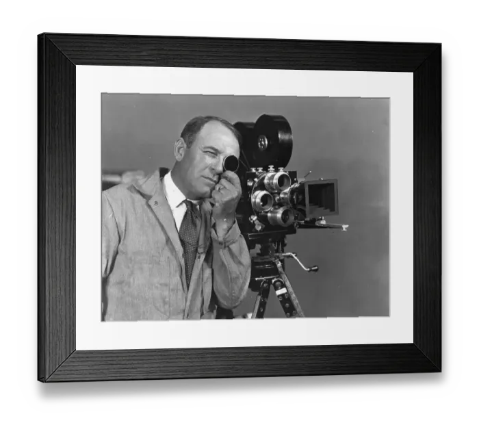 Framed Print : Camerama, Camera; Looking Thru Lens