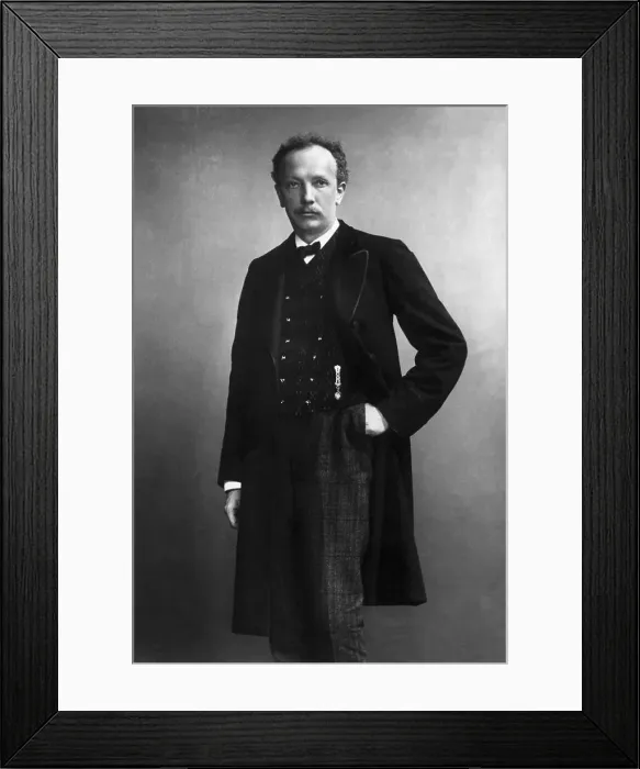 Framed Print : Richard Strauss German Composer Framed Print : Richard Strauss German Composer